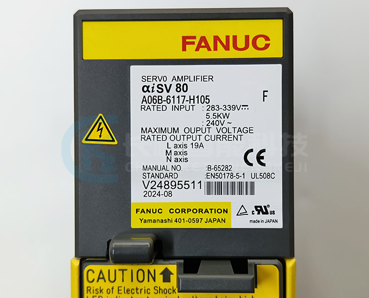 發那科驅動器A06B-6117-H105 &alpha;iSV 80